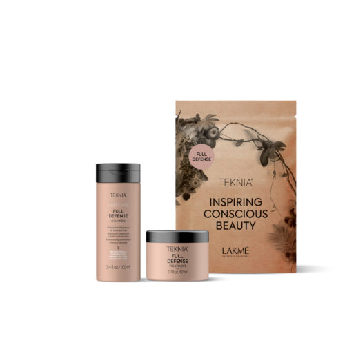 Lakme´ Teknia Full Defense reisipakk(šampoon 100ml+mask 50ml)