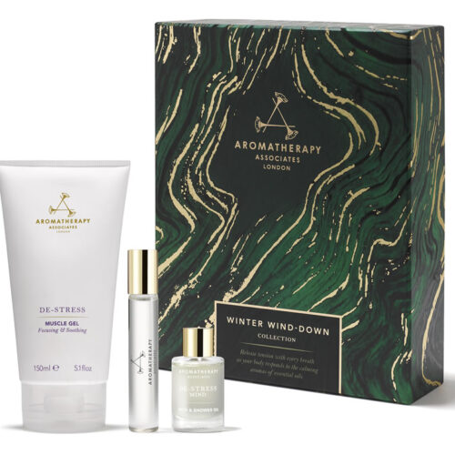 Aromatherapy Associates London winter wind-down collection kinkepakk