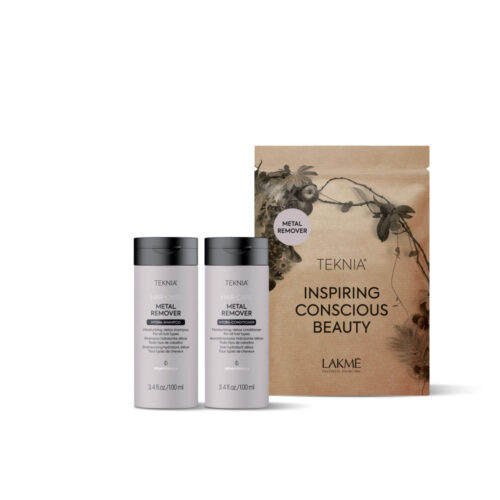Lakmé Teknia Metal Remover reisipakk( šampoon 100ml+palsam 100ml)