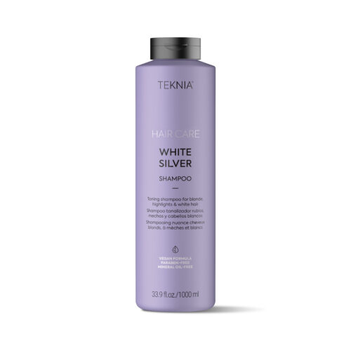 Lakme´ Teknia White Silver tooniv hõbešampoon 1000ml+pump
